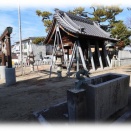 蟹江町西之森硴場 「神明社」