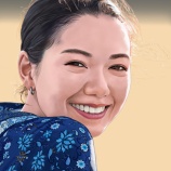 『二階堂ふみさんの似顔絵を描きました』の画像