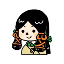 下げ美豆良のイラスト