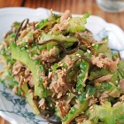 ゴーヤがモリモリ食べられる！ツナと塩昆布の無限ゴーヤサラダ【マヨネーズなし】
