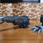 『T-SPARK ADVANCED Zi AZ-12｢EZ-034 GENO BREAKER｣の組立開始 本日は頭･頸･胴体部と左脚の組立まで(動画有り)』の画像