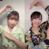 『[イコラブ] #倍速しゅきぴ デュエットver　TikTok更新（ 野口衣織×山本杏奈 ）』の画像