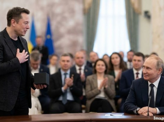 「本物の天才だ」プーチン露大統領がイーロン・マスク氏をと称賛…衛星巡り調整！