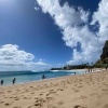 雨が降ったり止んだりのビーチデー【ハワイ暮らし】