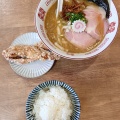 らぁ麺ここん【濃厚醤油らぁ麺＋からあげ１個＋ご飯】＠静岡市葵区流通センター