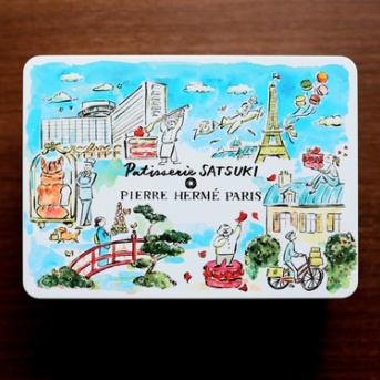 12960円のクッキー缶｜ピエールエルメ×SATSUKI25周年