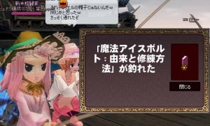 カブ港でスキルブックを釣れば初級魔法が習得できる