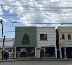 函館市本町30 Cafe Rob(カフェロブ)函館五稜郭店 選べるモーニングB(ベーコンチーズパンケーキセット)900円)