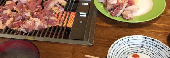 【500円食べ放題】ランチに地鶏を食べに行きました。