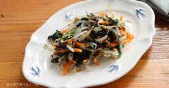 もやしの韓国海苔和えの作り方