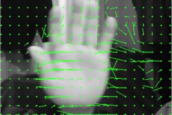 Dsas開発者の部屋 オプティカルフローを簡易ジェスチャ認識に利用する