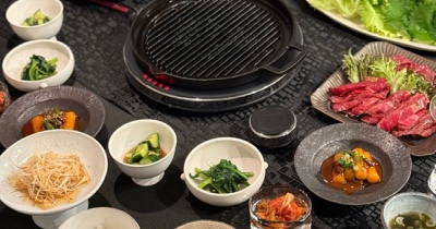 WBC日本vs韓国戦を観ながら、焼肉の夜ごはん