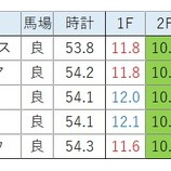 『【アイビスSD】ダッシュが命』の画像