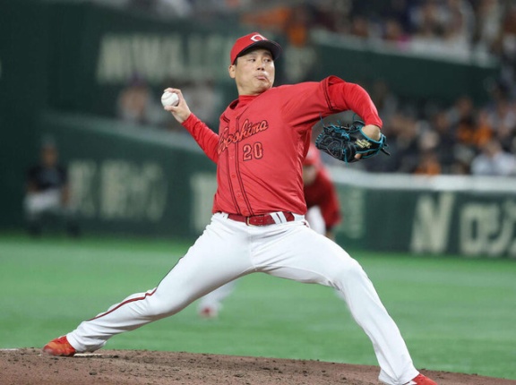 【広島】通算134Sの栗林良吏が来季先発転向　新井監督「球種も豊富、クイックもできる」