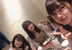 白い、可愛いｗｗｗ 遠藤さくら×清宮レイ×筒井あやめのお食事シーンがコチラｗｗｗ