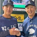 仲三優太嬉しいプロ初ホームラン！