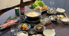 温泉湯豆腐始めました♪