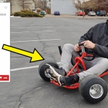 『ガスタンクとか運ぶあの台車からゴーカート作ってみた』の画像