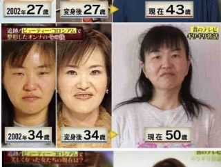 【画像】努力して可愛くなった女性達、歳をとると元の姿に戻ってしまうwww