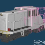 『[RTM]アスタ車両DD12風ディーゼル機関車キット　(AS-0014)』の画像