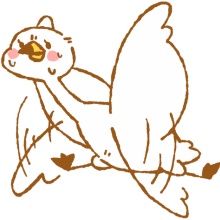 Inconfuoco インコンフォーコ 小鳥まみれのイラストblog 白鳥