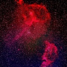 『投稿：BORG55FLによる都会の散光星雲２態　2020/12/27』の画像