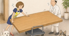 さようなら、ダイニングテーブル～家具も、自分と一緒に年をとる～