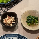 だんなさま作、居酒屋さん風の夜ごはん