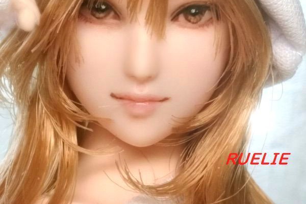 ○RUELIE○1/6カスタムドールヘッド○風夏 fuuka クールガール オビツ01