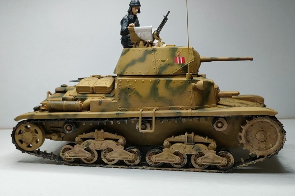 愛もけ・愛知で模型日記！ - タミヤ1/35イタリア中戦車カーロ·アルマート