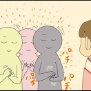 大学で…