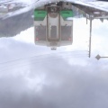 JR東日本郡山総合車両センターキハ110系@キハ110-223（水たまり）