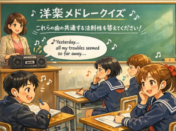 【あなたも挑戦！】洋楽メドレークイズ　その１