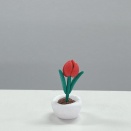 小さな癒し！　粘土のミニチューリップの作り方