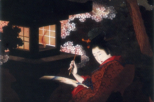 葛飾応為 夜桜美人図 on日曜美術館 : クラシック音楽とアート