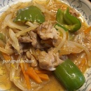 無謀かもしれませんが＆豚肉と玉ねぎ、もやしの生姜焼き