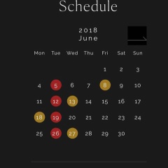 銀座店 鈴木 6月のお休みについて。