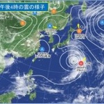 強い台風12号、今日28日の夜以降、西日本や東海に上陸のおそれ…