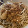 ■🍜【極太麺をワシワシ！】娘と味わった名古屋の二郎インスパイア系「一歩前へ」（愛知県春日井市）