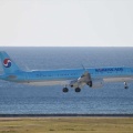 那覇の民間機、韓国