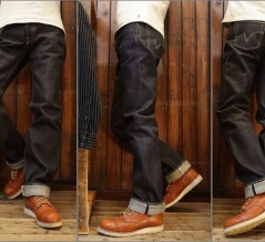 世界最厚クラスの極厚デニムを使用したジーンズIRONの634-XHS　25ozセルビッチストレート入荷！