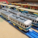 改造プラレール　153系新快速