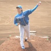 【日本ハム】山崎福也　今キャンプ初のライブＢＰで好投「今年の方がいいかな」
