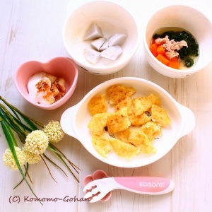 離乳食メモ コーンミルクオートミールがゆ の献立 しみじみ ごはん