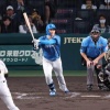山崎福也が４回に先制適時打　新庄剛志監督の「６番」サプライズ起用に応える