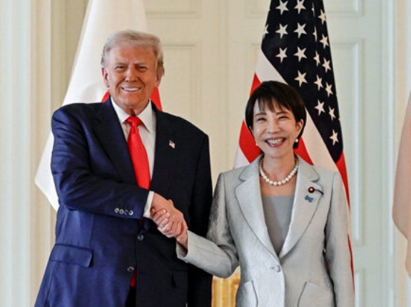 トランプ大統領が来日して高市首相と初会談 → ホワイトハウス「日本が帰ってきました!」