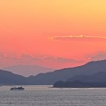 瀬戸内の夕景