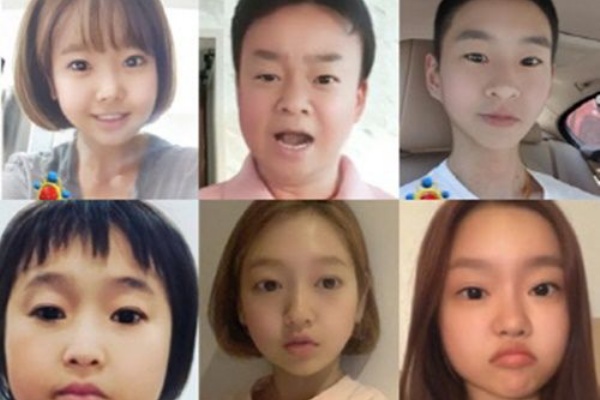 韓国で大流行 子供顔になるアプリで韓国芸能人が子供顔を続々公開 こぐまの韓国news