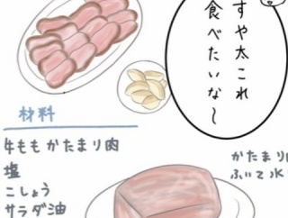 ローストビーフを作りました。