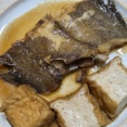 地味色、鰈の煮つけ